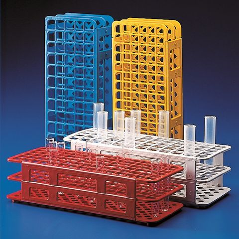 TEST TUBE RACK - UNIVERSAL - 13mm Holes / 90 Place (PP)