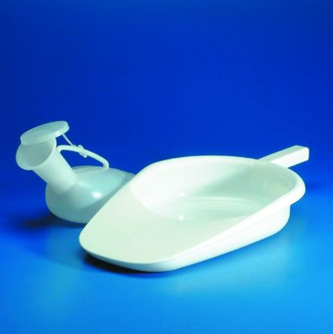 MALE BED BOTTLE WITH CAP (PE)
