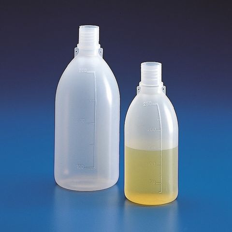 BOTTLE - NARROW NECK - GRADUATED - WITHOUT CAP (PE)