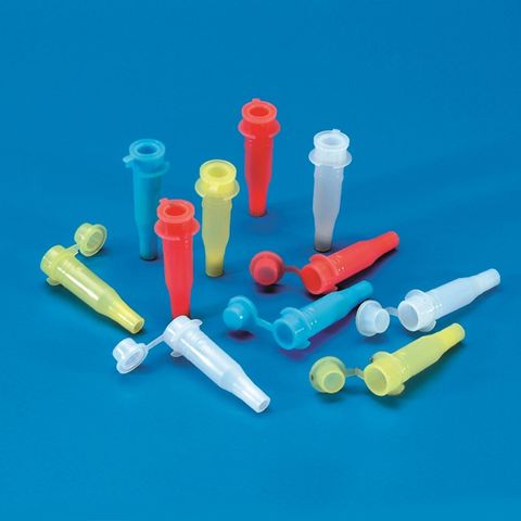 MICRO TEST TUBES WITH CAPS - PKT of 1000 (HDPE)
