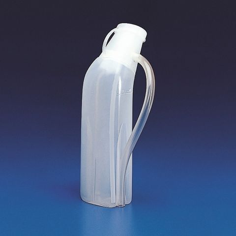 BOTTLE - INTEGRAL SPOUT - EYE WASH M45 (PE)