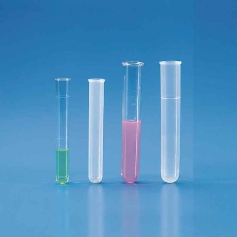 TEST TUBES - CYLINDRICAL - WITH RIM  - PKT of #### (PS)