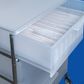 SLIDE STORAGE SYSTEM - WITH CASTORS (PMMA / STEEL)