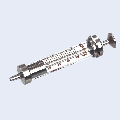 ORIGINAL RECORD SYRINGE - LUER NOZZLE (CENTRE)