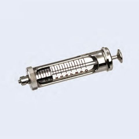 DISMANTABLE SYRINGE - LUER-LOCK NOZZLE (CENTRE)