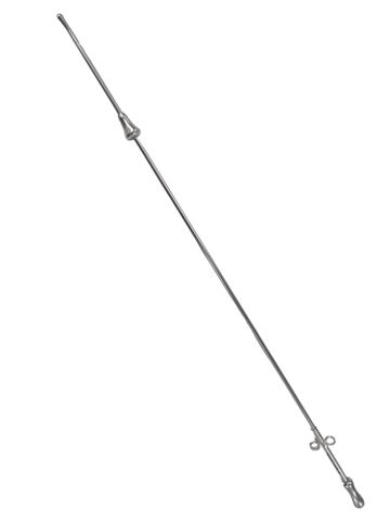 'Goetze' CERVIX CATHETER - Chrome Plated