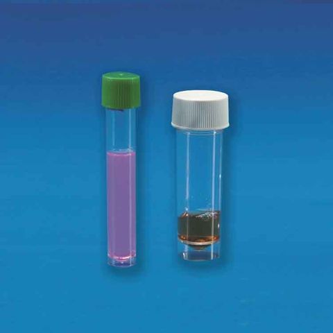 TEST TUBE WITH SCREW CAP - PKT of #### (PS / PE CAP)