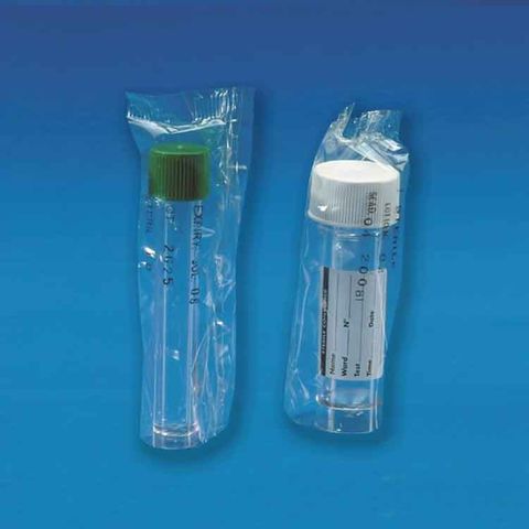 TEST TUBE WITH SCREW CAP -  STERILE (PS / PE CAP)