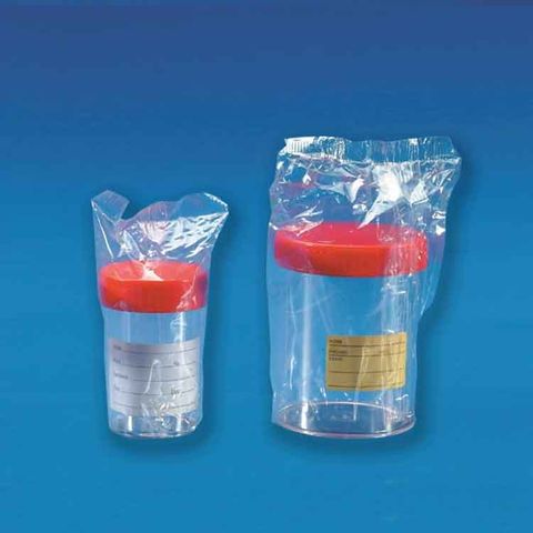 URINE/BIO. SAMPLE CONTAINERS - ASEPTIC (PS / PE & PP CAP)