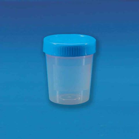 URINE CUPS WITH SCREW CAP  - PKT of ### (PP)