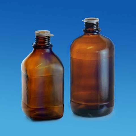 TECHNOTRATE / DOSIPET ACCESS. - AMBER BOTTLE (GLASS)