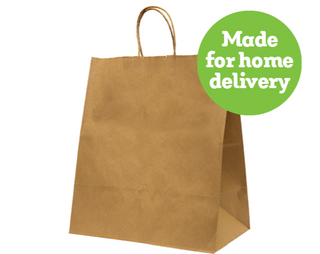 Bag Paper Food Delivery 250Ctn