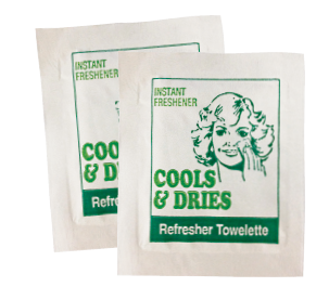 Refresher Towels sachets
