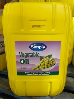 Vegetable Oil 20lt Jerry can