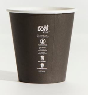 Coffee Cup ECO 8oz BLK 50*20