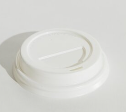 Coffee Lid 12oz PP TRV WHT*10