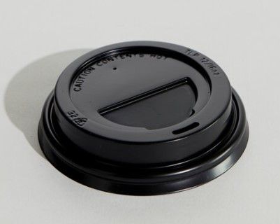 Coffee Lid 12oz TRV BLK*10