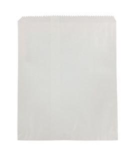 Bag Paper White 8 Flat