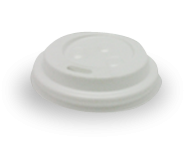 Coffee Lid 4oz TRV WHT*10