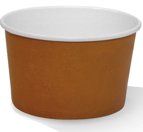 BOWL BIO BROWN PLA 8OZ 1000CTN