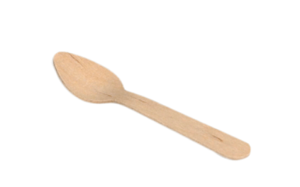 CUTLERY TEASPOON WOOD 100SLV