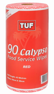 WIPES RED-90 ROLL-CALYPSO*6
