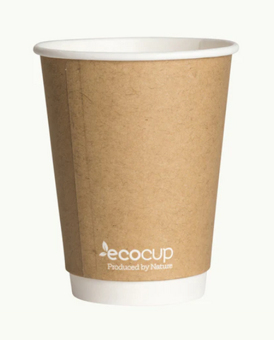 Coffee Cup 12oz DW Kraft 90mm