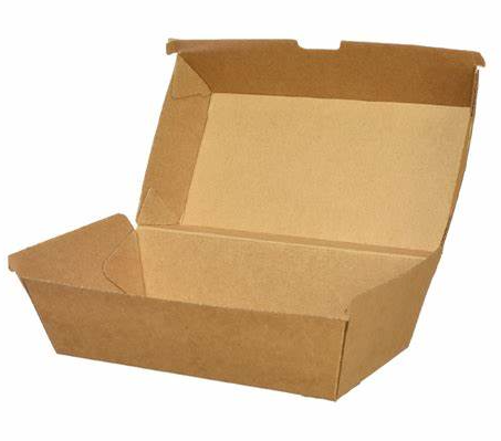 Clam Snack Box Reg Kraft 50*4