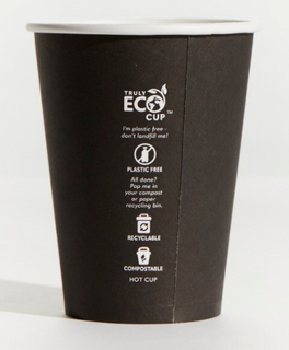 Coffee Cup ECO 12oz BLK 50*20