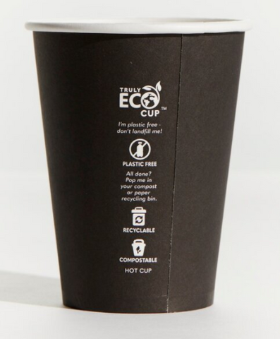 Coffee Cup ECO 12oz BLK 50*20