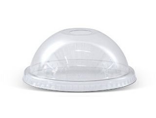 Lid Dome Clear 100 Slv