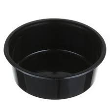 Container Round Black 280ml*20