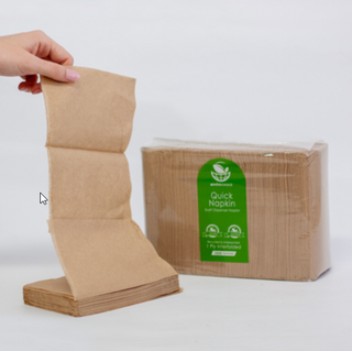 NAPKIN DISP 1PLY BR QUICK 6000