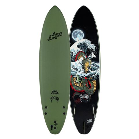 Odysea 7'2 X Lost Crowd Killer Military Green 25