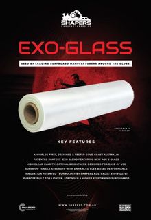 Shapers 4OZ S+E Glass Hybrid Cloth 27" By The Metre