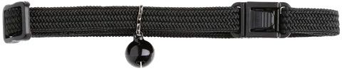 *Nylon Elasticised Cat Collar Black