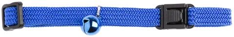 *Nylon Elasticised Cat Collar Blue