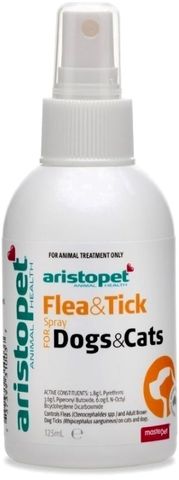 Aristopet Flea & Tick Spray 125ml