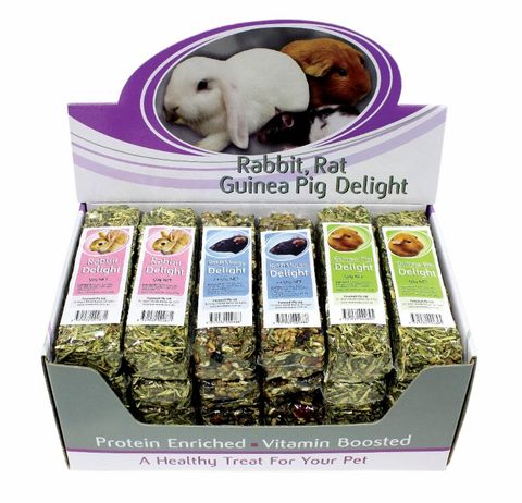 Rabbit, Rat & G Pig Delight  (8 each)