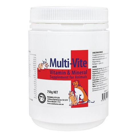 *Multi-Vite for Animals 750g