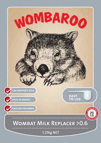 *Wombat Milk >0.6 1.25kg