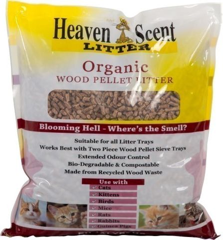 15kg Heaven Scent Wood Pellet Litter