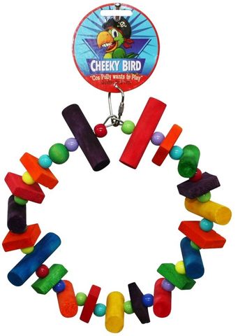 CB Wood & Bead Circle