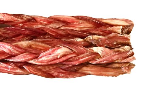 20pk Braided Beef Bully Stick Small 20cm
