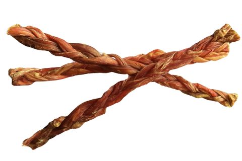 10pk Braided Beef Bully Stick Large 40cm