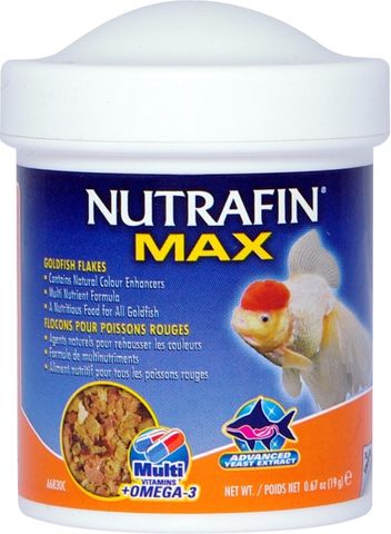 Nutrafin Max Goldfish Flakes 19g