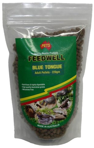 Adult Blue Tongue Pellets 220g