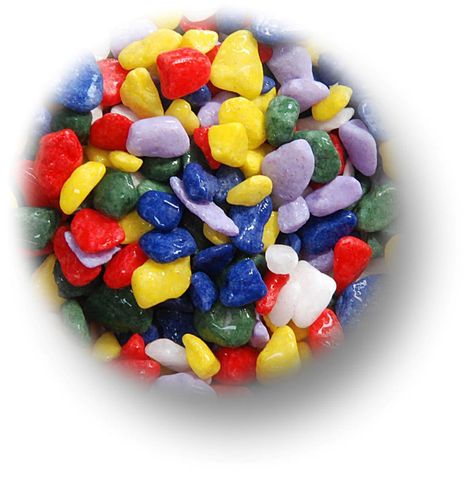 5Kg Painted Multi Gravel