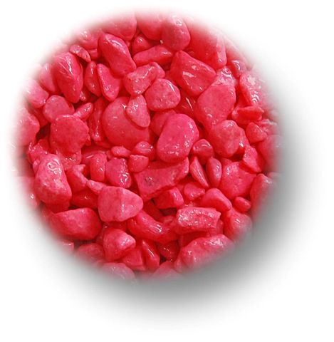 5kg Painted Fluro Pink Gravel
