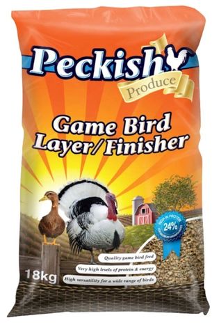 *Peckish Game Bird Layer/Finisher 18kg